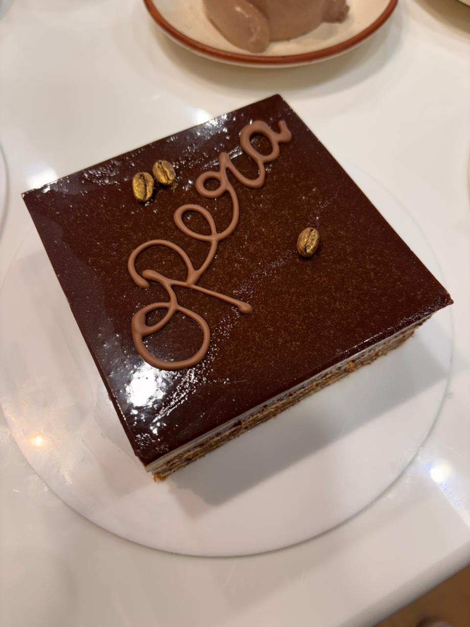 Opera Cake pastries